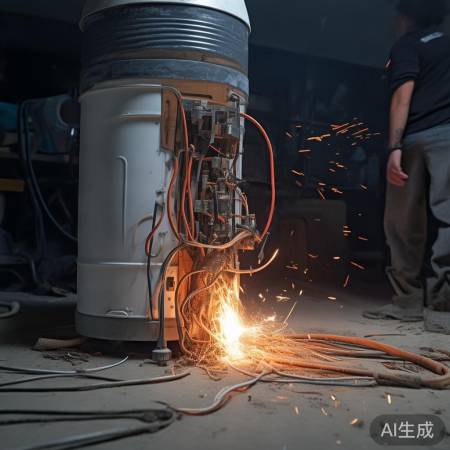 拆解电热水器危险大