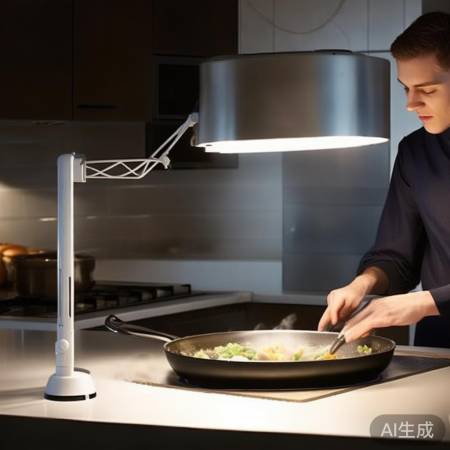 可调节角度照明接口