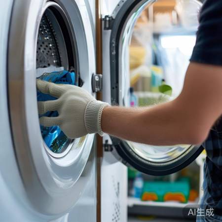 定期检查洗衣机，防患未然。