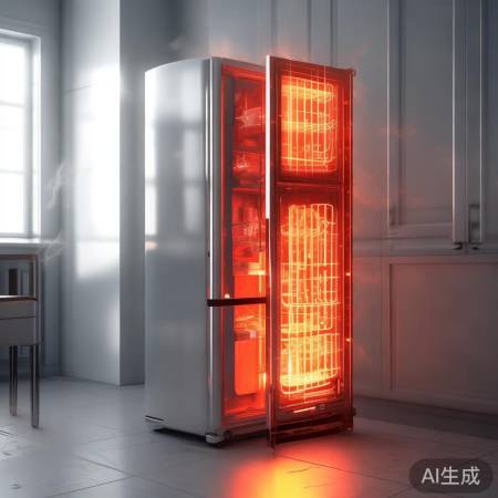 冰箱修好后外部发热原因分析