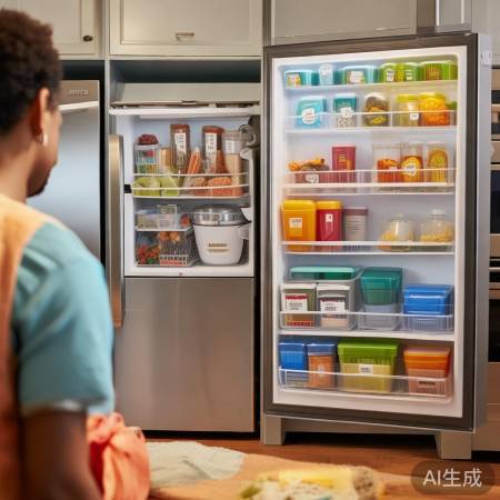 “厨房焕新小神器:收纳盒”