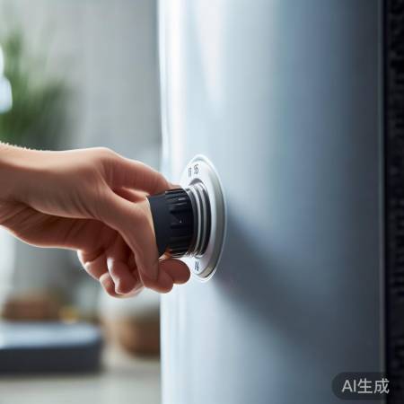 调节水龙头，稳定热水器燃烧