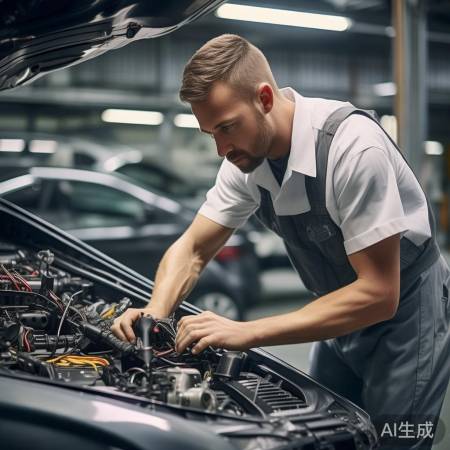 维修师傅技艺精湛