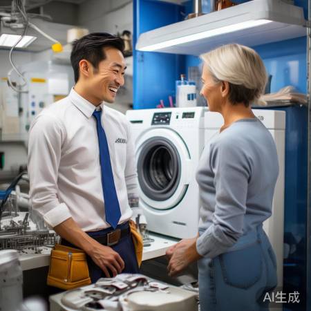 中欧洗衣机，维修师傅专业又亲切