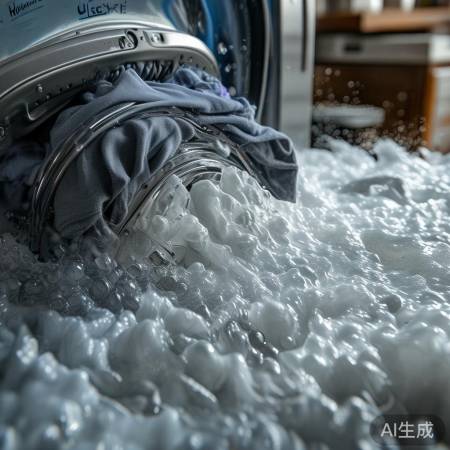 洗衣机负载过重，噪音大