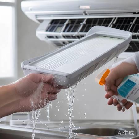 空调滤网散热片定期清洗