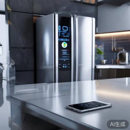 智能冰箱，自动温控，远程操控
