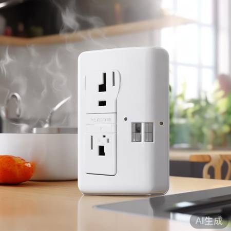 防火防水，简易安装插座