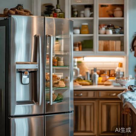 冰箱整洁赞自己