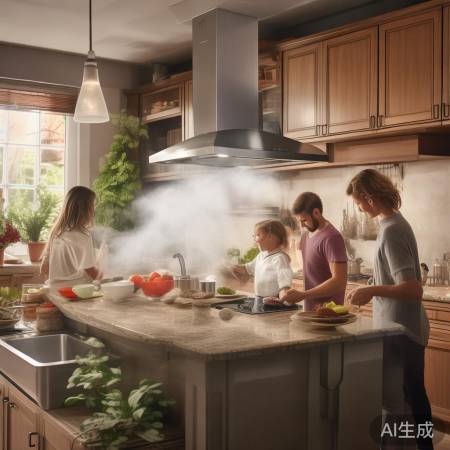 华帝侧吸抽油烟机，轻松厨房生活