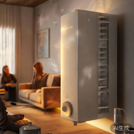 壁挂炉灵活，取暖均匀，热水供应