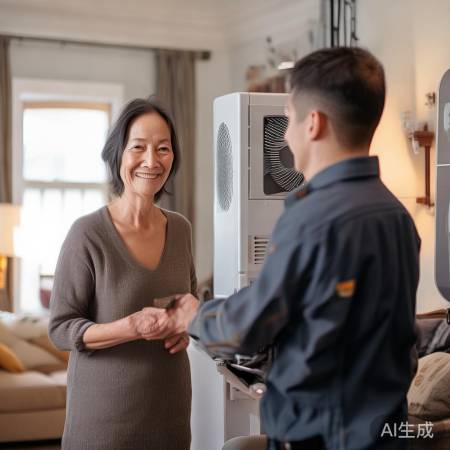 海尔售后及时上门,服务一流