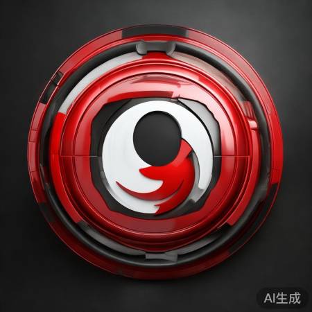 太极图标：融合传统与现代