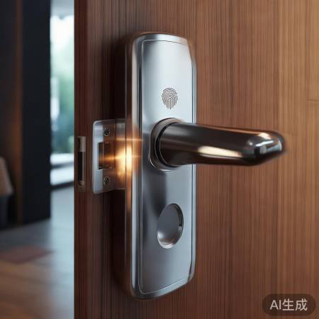 “快速安全指纹锁,多人共用便捷