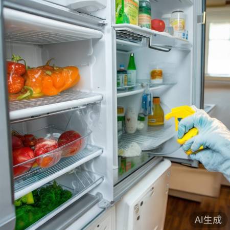 冰箱定期清洁，杀菌防病