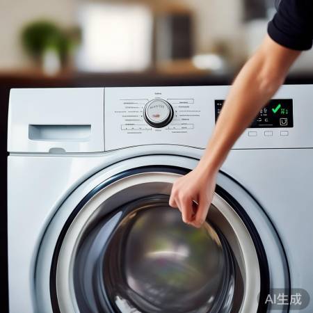 洗衣机启动，恢复平稳