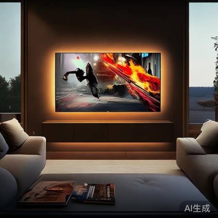 75寸电视墙挂尺寸推荐：完美嵌入家居设计