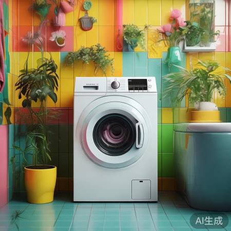 卫生间绿植装饰，活力四射