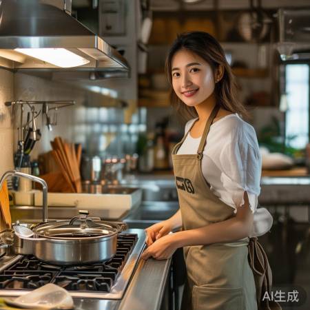 心态平和应对厨房油烟