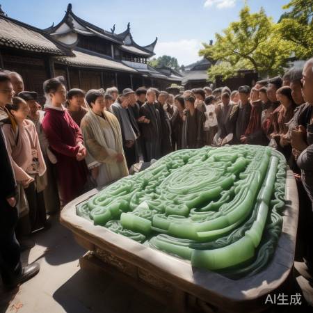 古人爱玉，电视高压包联想