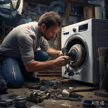 “换洗衣机减震器见动手能力”