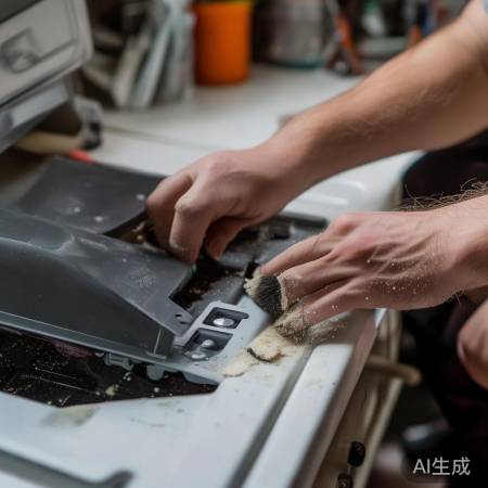 检查灶台开关，清理解决故障