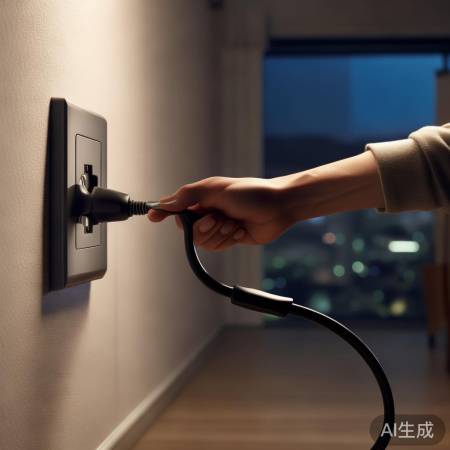 插上电源，开始操作