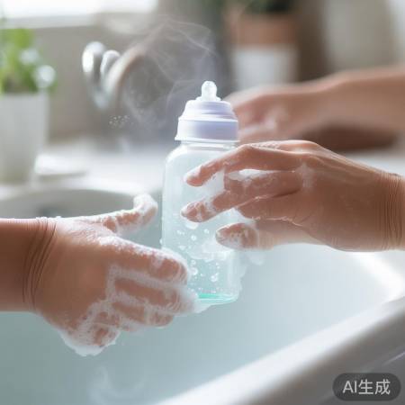“奶瓶清洗无死角”