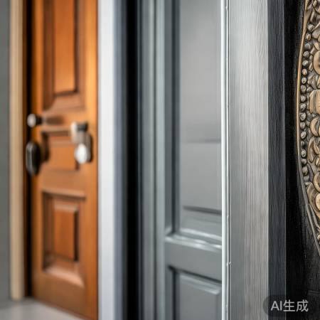 防盗门材质多，钢铝铜任选