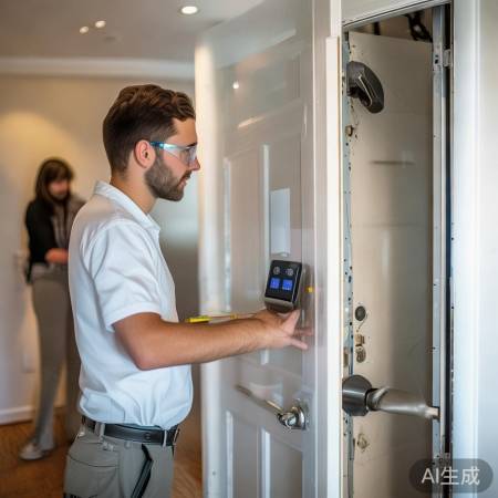 安装流程：预约-测量-拆旧装新