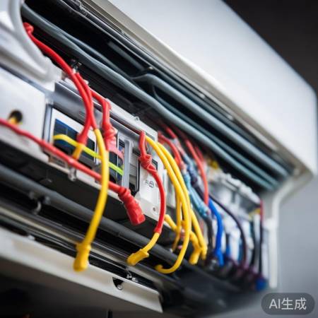 空调控制线按色接好