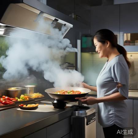 德莱姆油烟机：吸力强，自动清洗