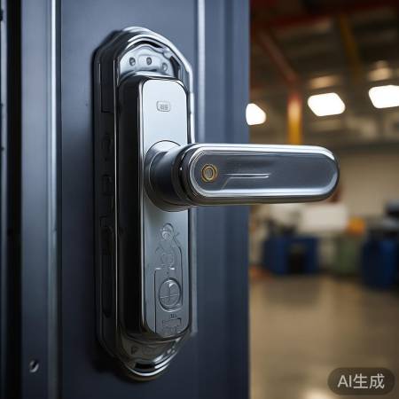 朗菲指纹锁，大厂品质，安全耐用