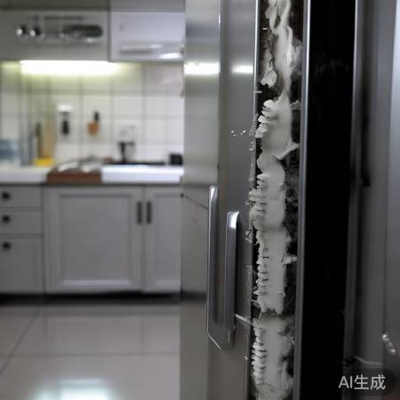 消毒柜门缝大，异味易入