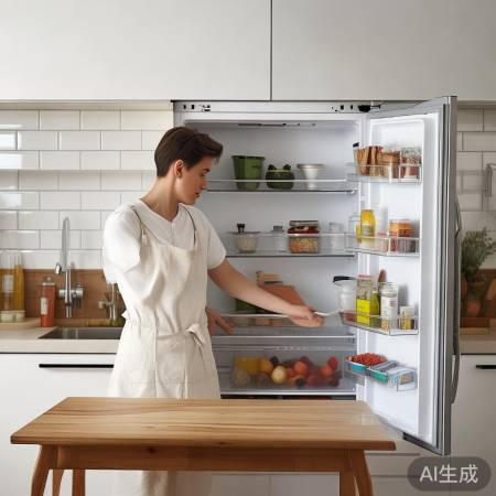 冰箱清理前先清空