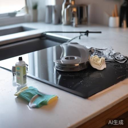 清洁集成灶炉头与火盖