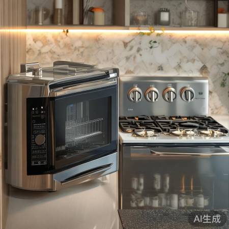 蒸烤一体省空间,传统厨电功能多