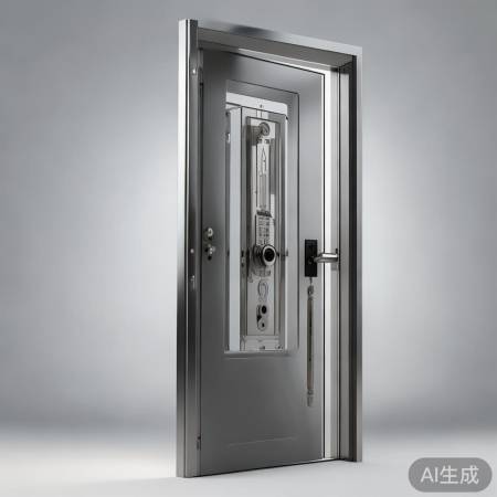 “国家标准防盗门，保障家庭安全