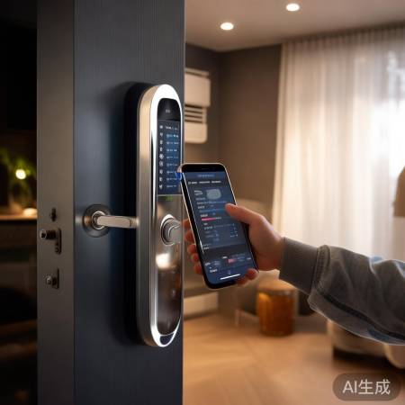 智能锁，访客无忧，生活便捷