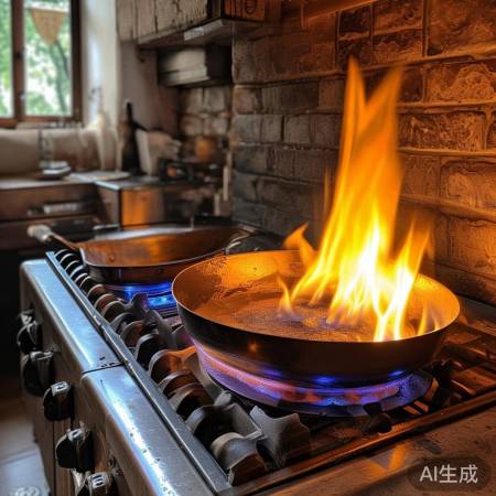 直火高效，辅灶侧烧