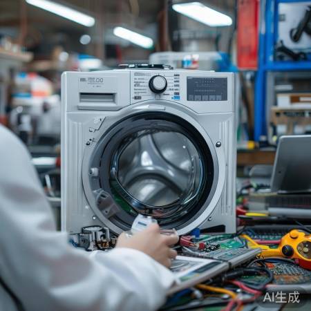 美的洗衣机E3故障原因分析