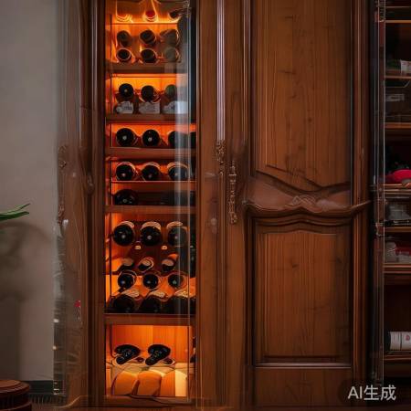 酒柜外观关键:材质、颜色、设计