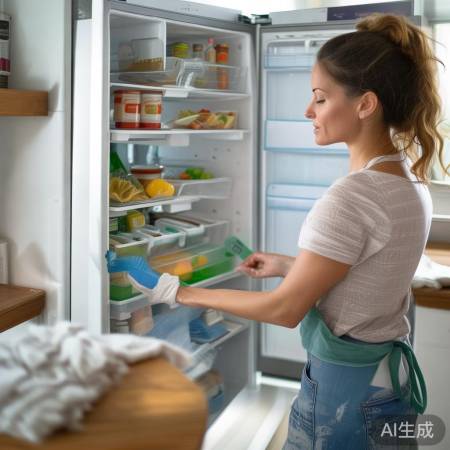 冰箱定期清理,防霜防冰