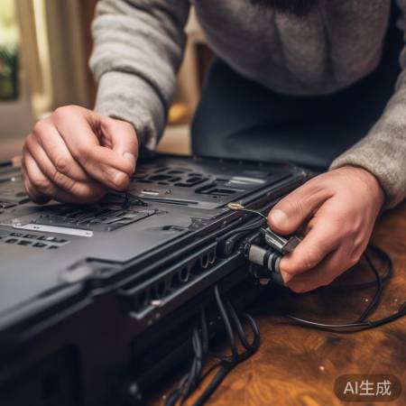 检查电视信号线是否紧固