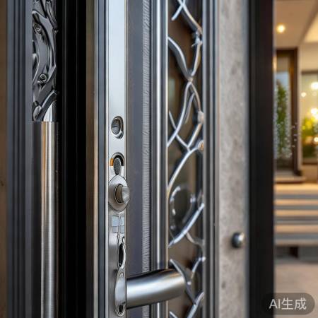 “中国防盗门典范，聊tata那