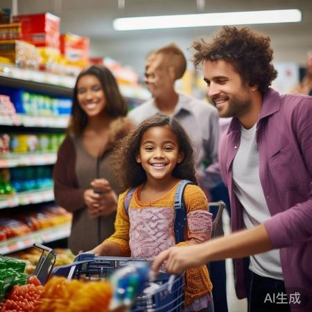 超市购物愉快,下期再见!