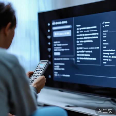 检查电视设置,恢复出厂解决按键