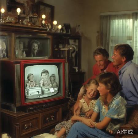 红色电视机，回忆童年