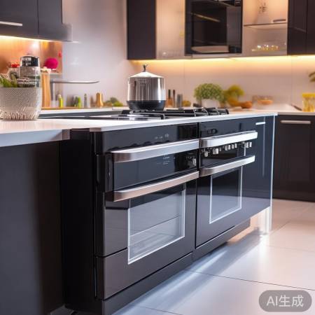 电磁炉燃气灶一体机，厨房时尚新