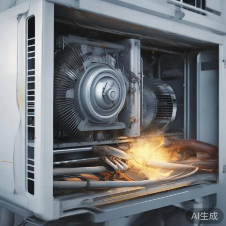 空调压缩机效率低，耗能大。